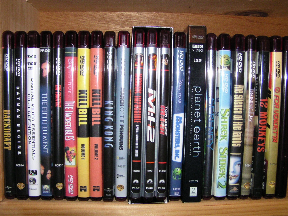 Pictures of your HD DVD collection Page 2 AVS Forum